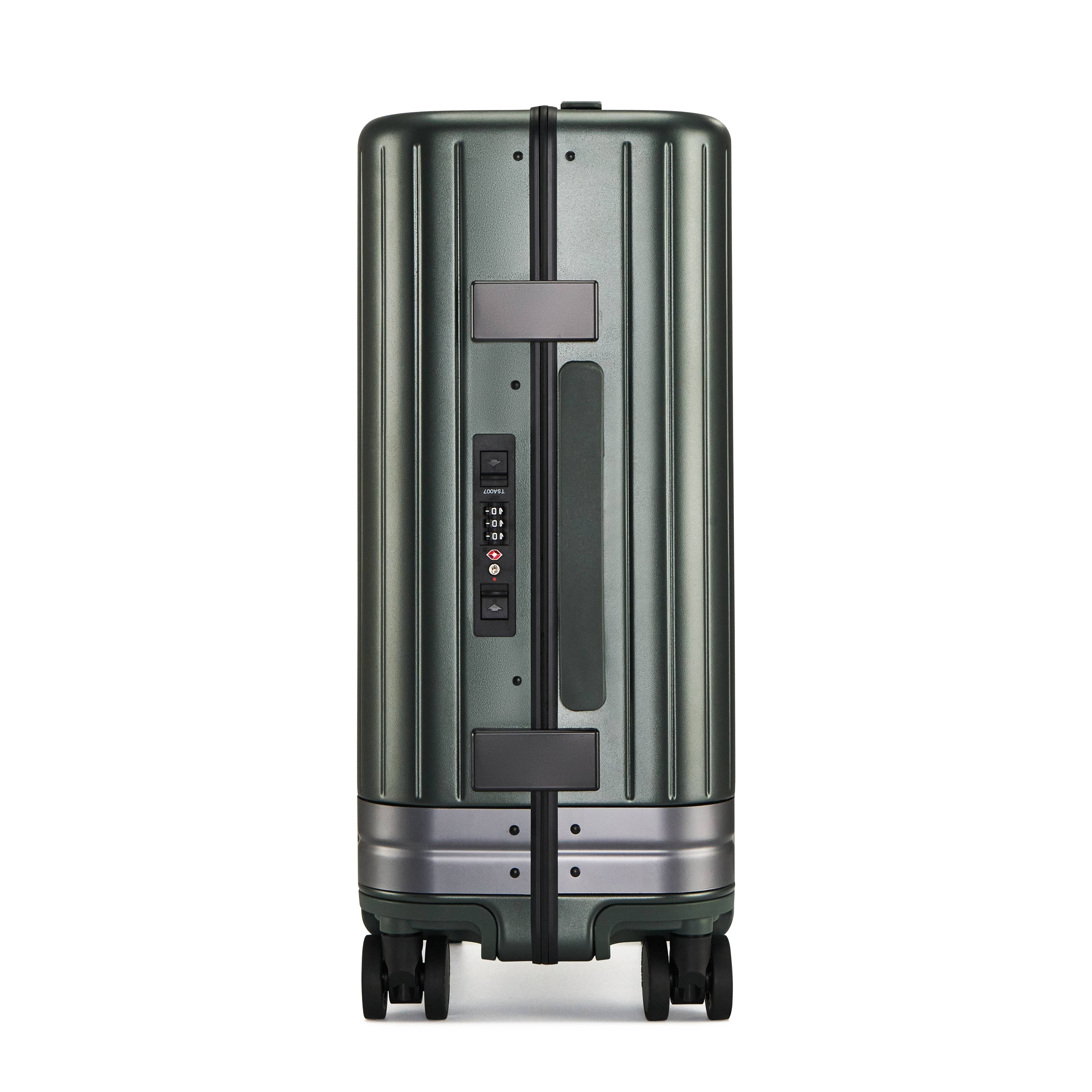 Durable Eos polycarbonate suitcase green with stylish design